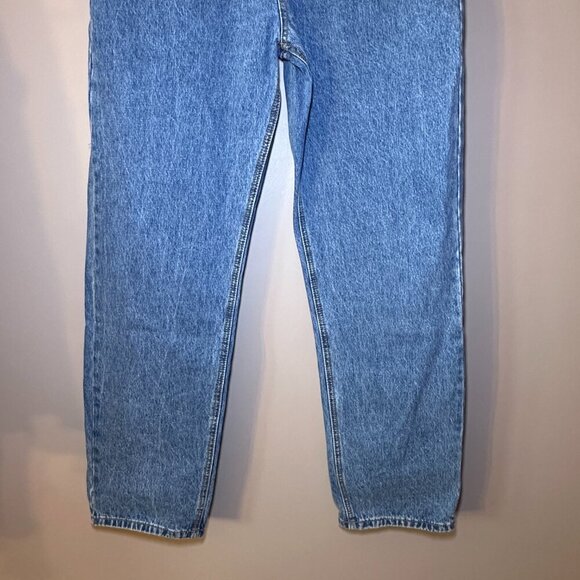 Women's Junior 11 Fashion Nova Crossover Straight Leg Jeans Non-Stretch - Picture 5 of 8